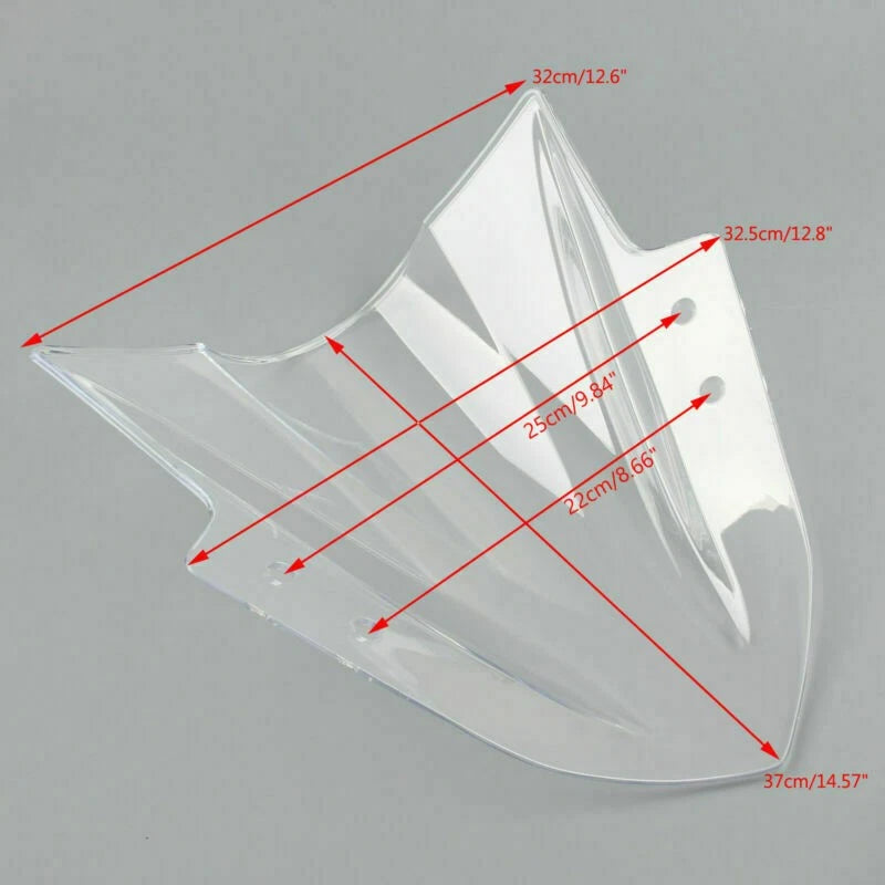 Windshield for Kawasaki Ninja EX300 (2013–2017) Bubble Double T08