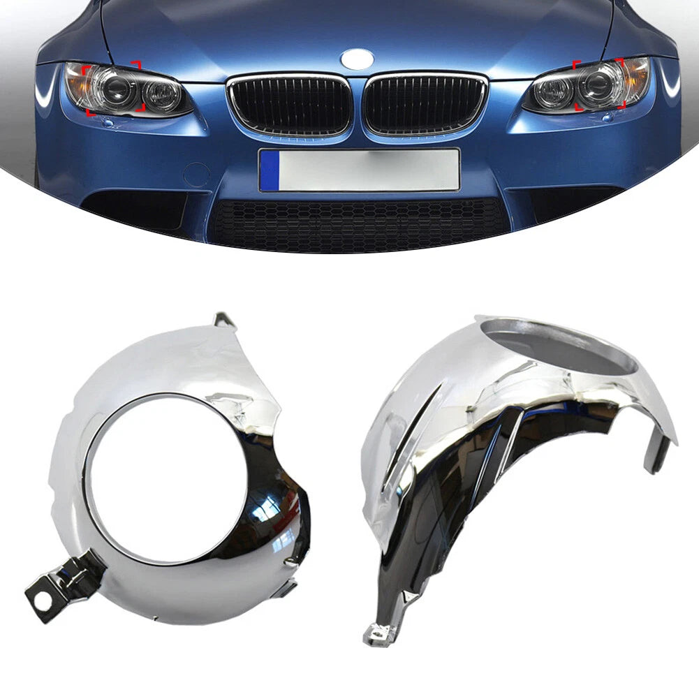 Headlight Bowl Cover Shell Set for BMW E92 E93 M3 328i 335i (2006–2009)