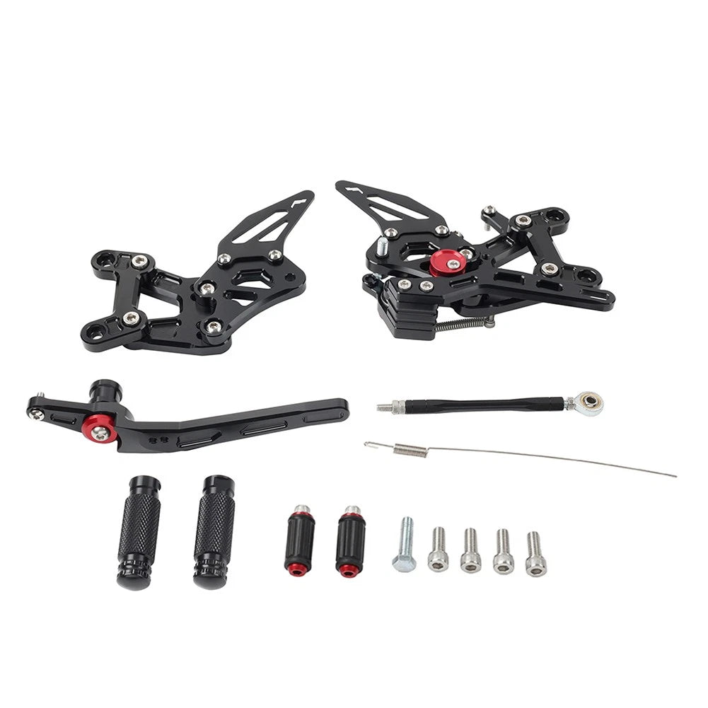 Adjustable Foot Pegs for Honda CBR1000RR/R SP (2021–2025) Black