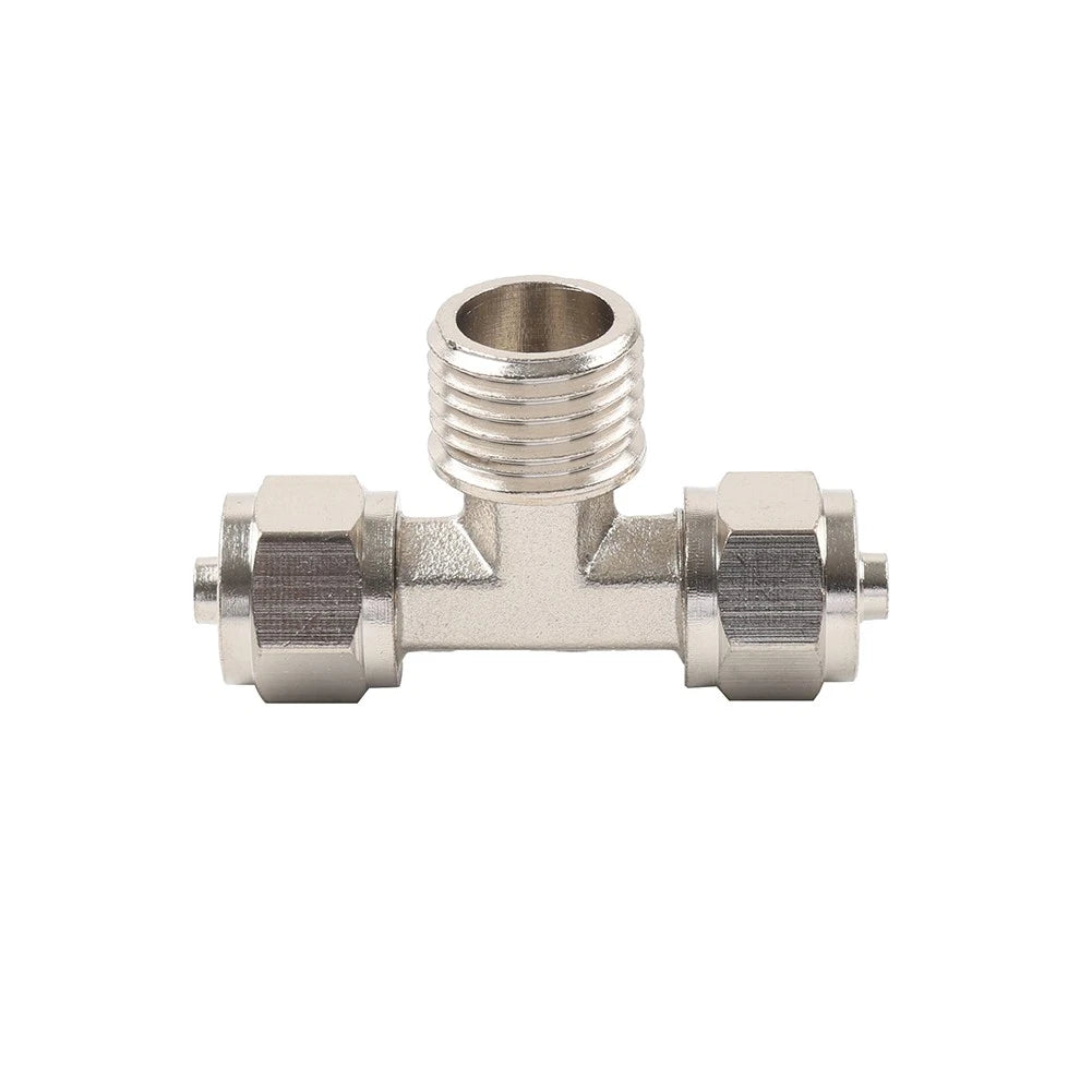 3PCS Lock Cylinder Air Pipe Tee Joint 6mm for Tire Changer