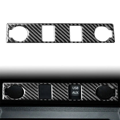 Carbon Effect Cigar Lighter Cover Strip for Toyota Tundra (2014–2021)