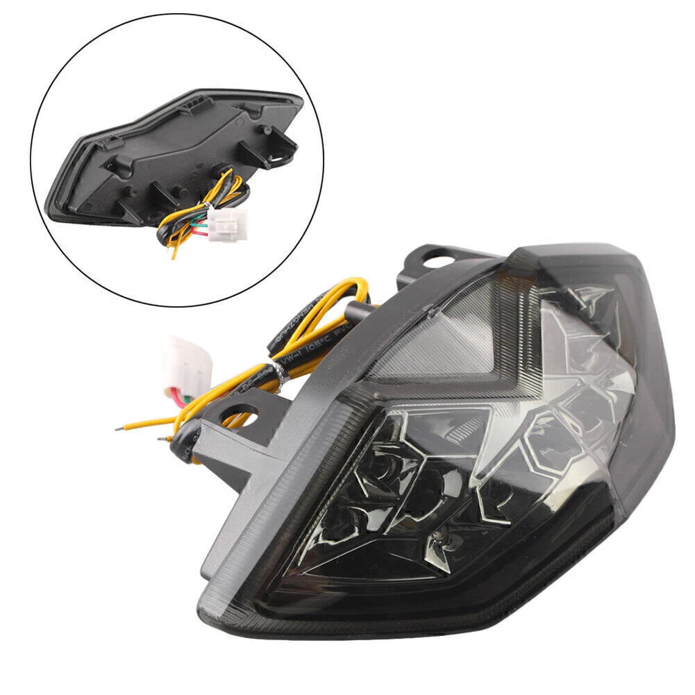 LED Smoke Rear Brake Turn Signals Tail Light for Kawasaki Z1000 (2012–2013)