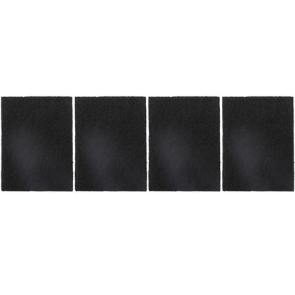 4 Pack Activated Carbon Filter Mats for Kitchen Air Purification