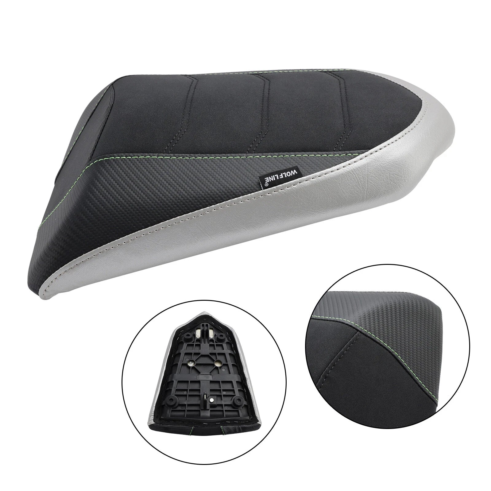 Rear Passenger Seat Cushion for Kawasaki Ninja 1000SX (2022–2023) A9