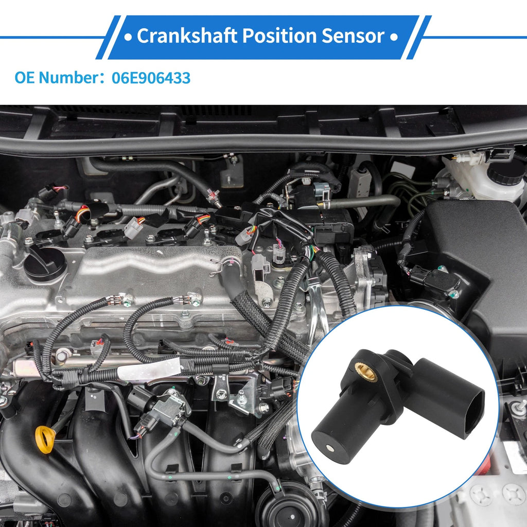 Crankshaft Position Sensor for AUDI A4 B7 3.2FSI (2005–2008) Replacement