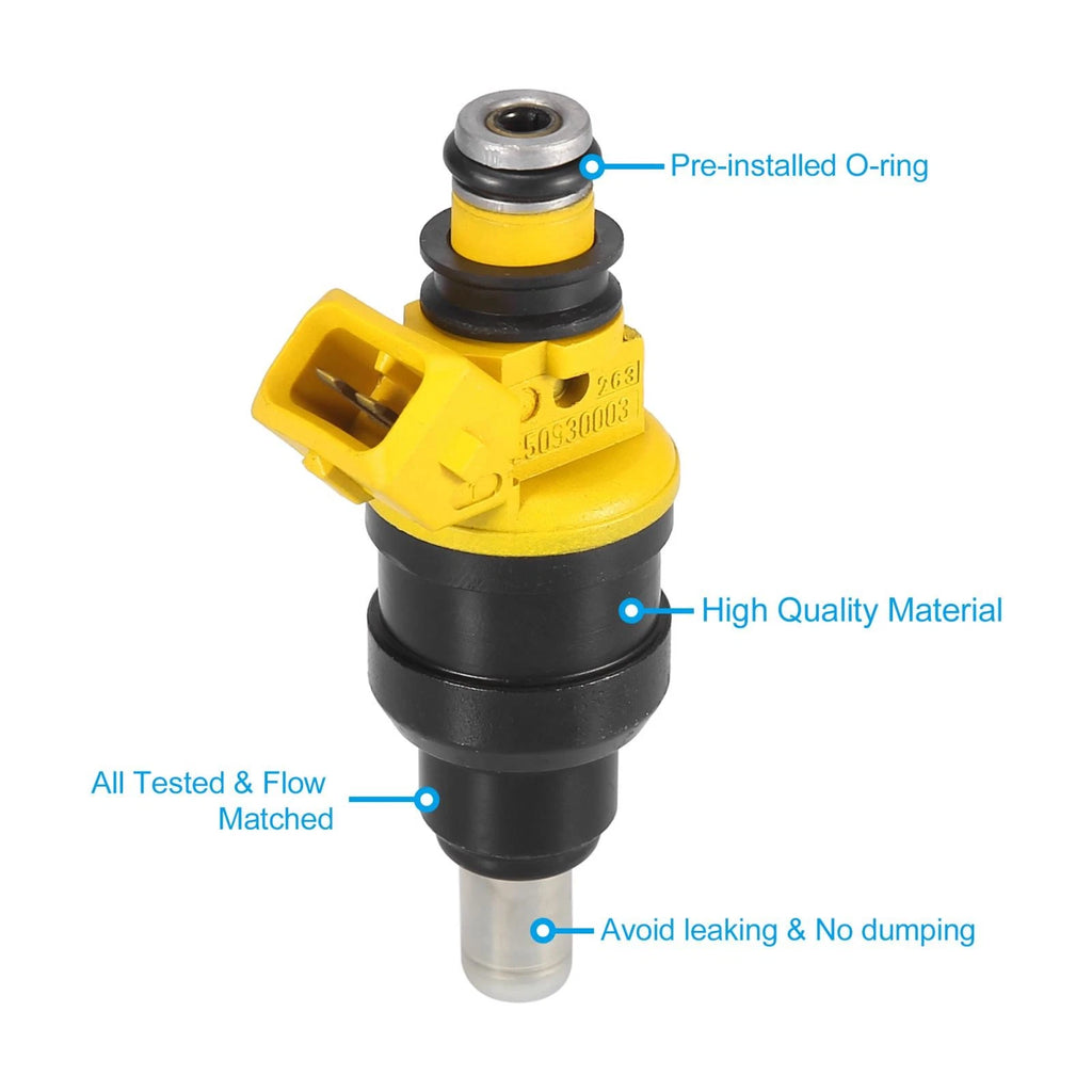 Fuel Injector Nozzle Replacement Set for Hyundai Excel 1.5 (1991–1994)