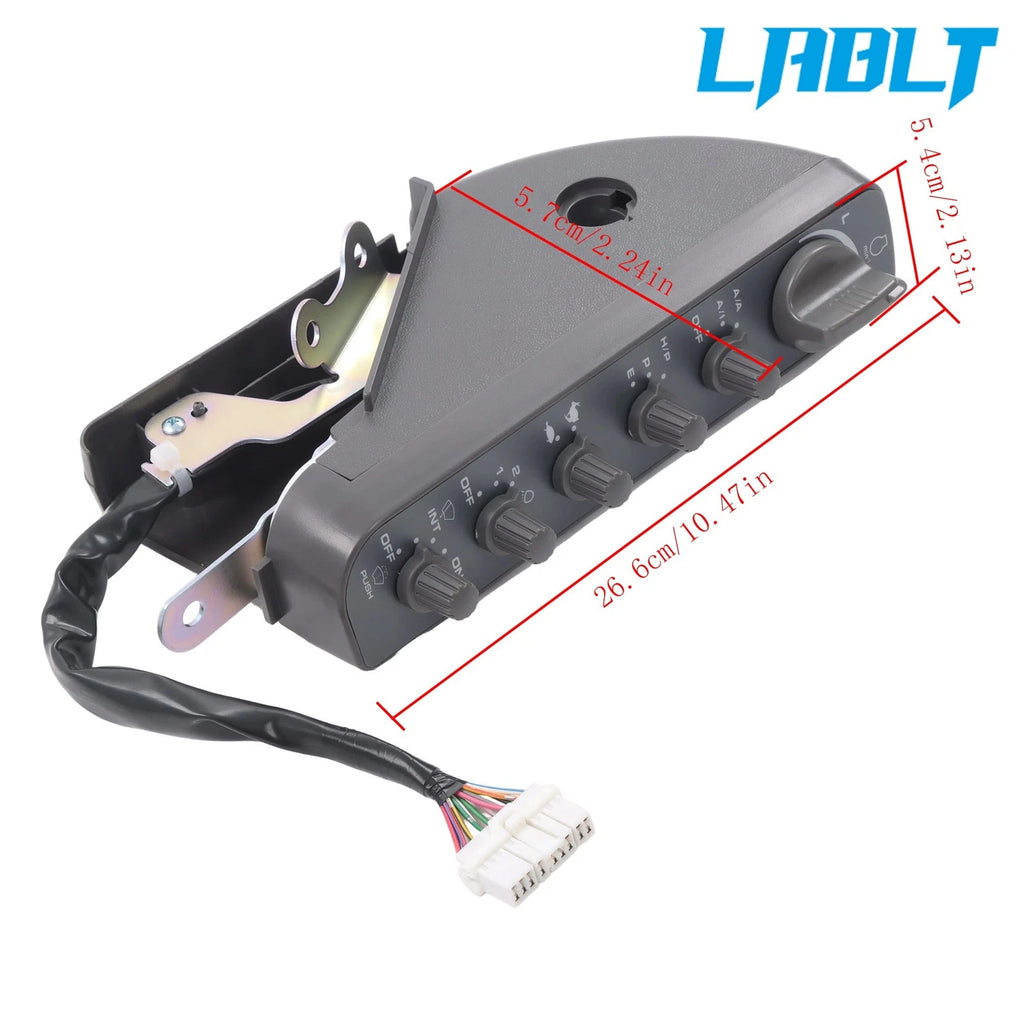 Throttle Control Switch Box for John Deere 370C, 225C, 120C (LABLT 4454518, 4426355)