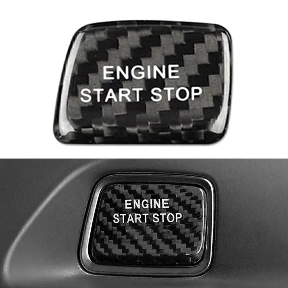 Carbon Engine Start Stop Button Cover for Chevrolet Camaro