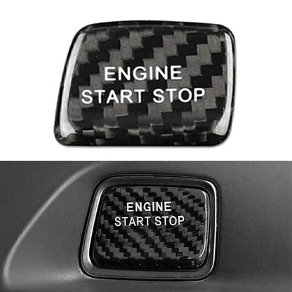 Carbon Engine Start Stop Button Cover for Chevrolet Camaro