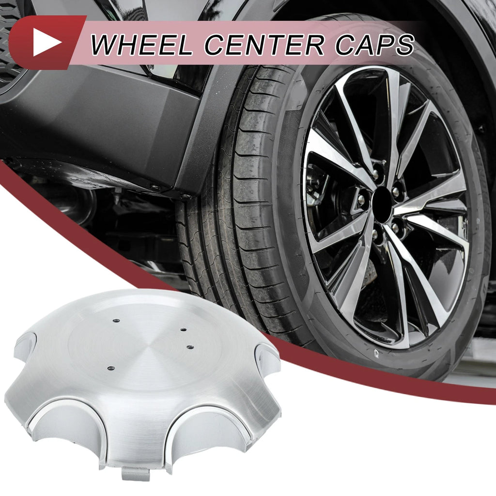 Wheel Center Caps Replacement for Toyota Land Cruiser (2005–2024) Silver