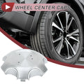 Wheel Center Caps Replacement for Toyota Land Cruiser (2005–2024) Silver
