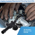 Engine Coolant Thermostat Housing Assembly Replacement for Volkswagen Passat (2005–2015)