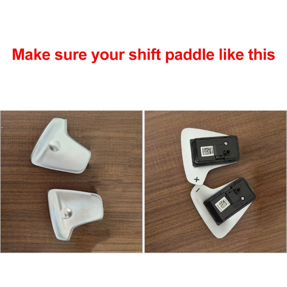 Steering Wheel Shifter Paddle Extension for Kia K3 (2019–2023) Black