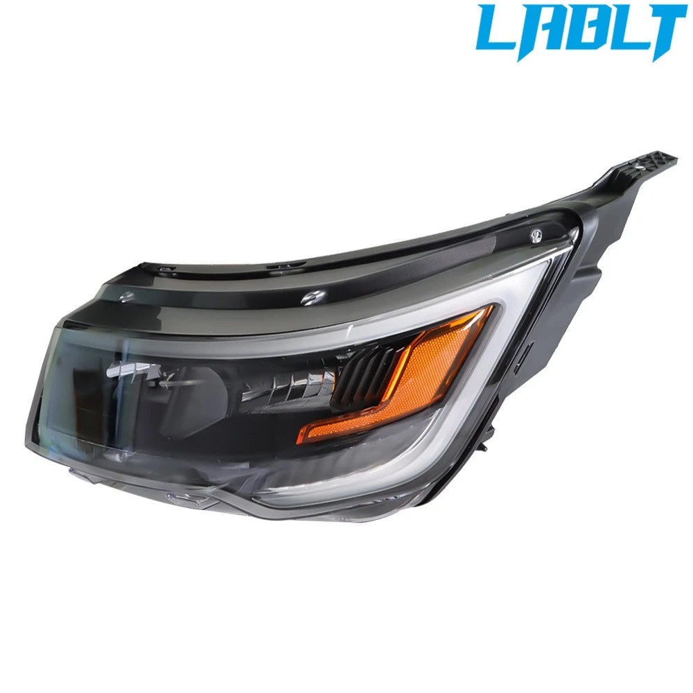 Driver Left Side Headlight Assembly for Ford Explorer (2016–2019) - Black Housing