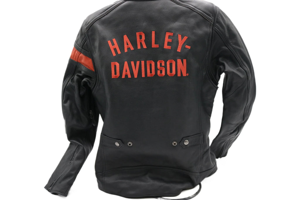 Harley-Davidson Women's Leather Jacket HWY-100 Waterproof (Large)