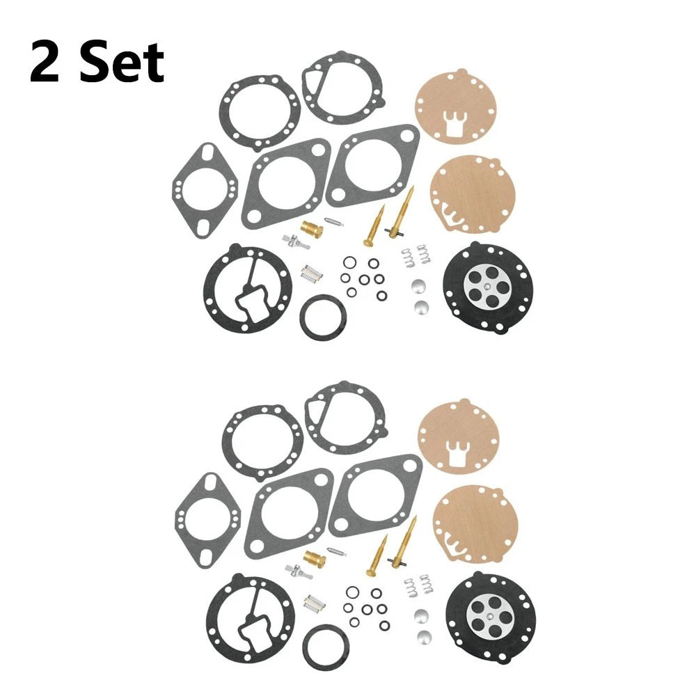 2X Carburetor Gasket Rebuild Kit for Tillotson HR Series Snowmobile