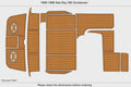 EVA Foam Teak Deck Flooring Mat for Sea Ray 290 Sundancer (1995)