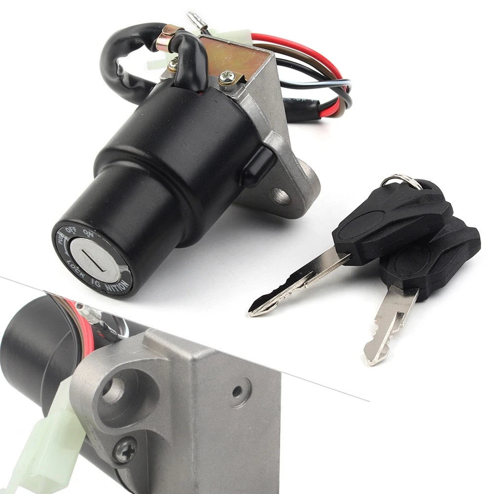 4-Wire Ignition Switch Lock Set for Yamaha XT250 XT550 XT600