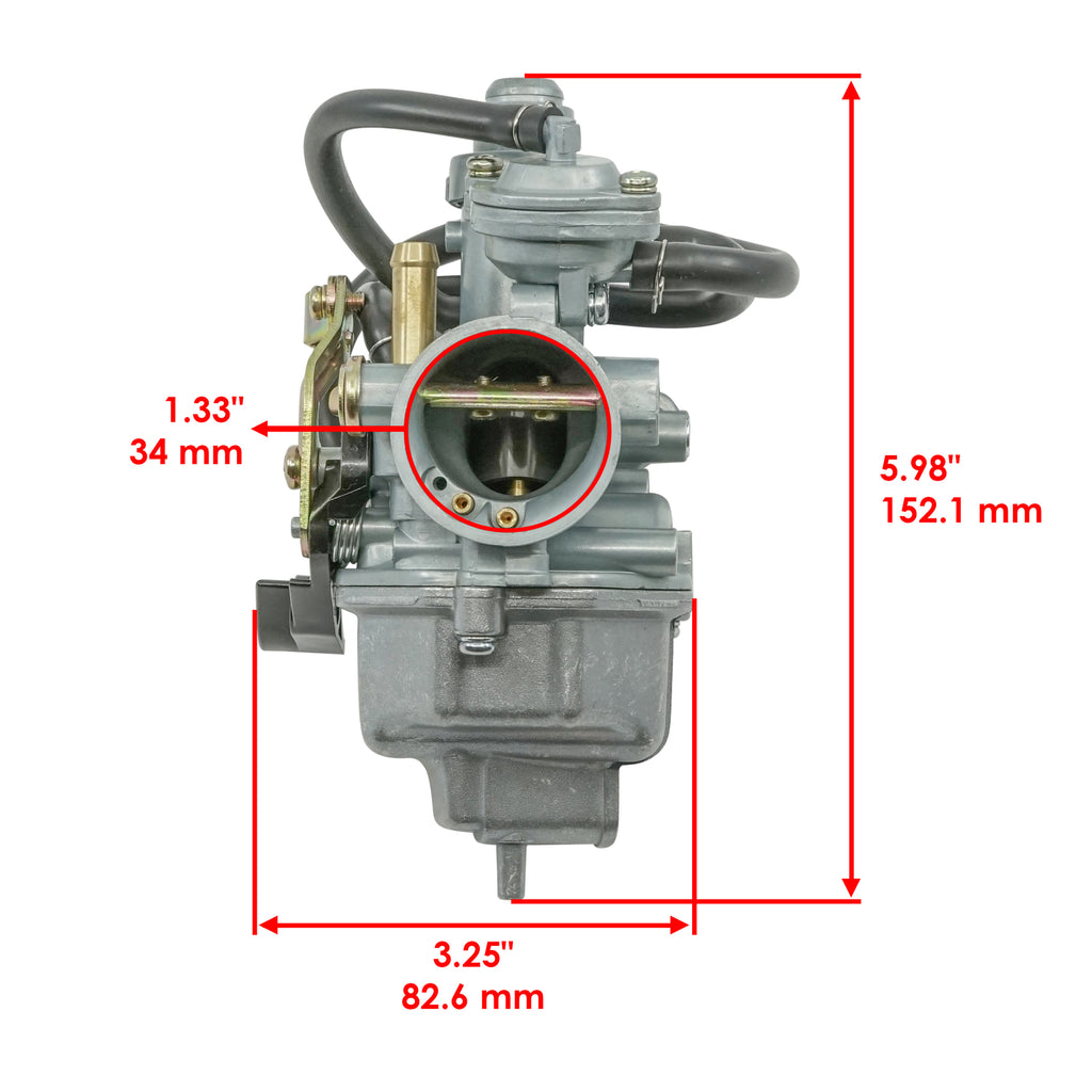Carburetor Replacement for Honda ATV UTV Side by Side (2000–2024)
