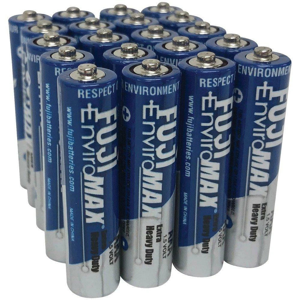Set of 20 AAA Extra Heavy-Duty Batteries for Fuji 3400BP20