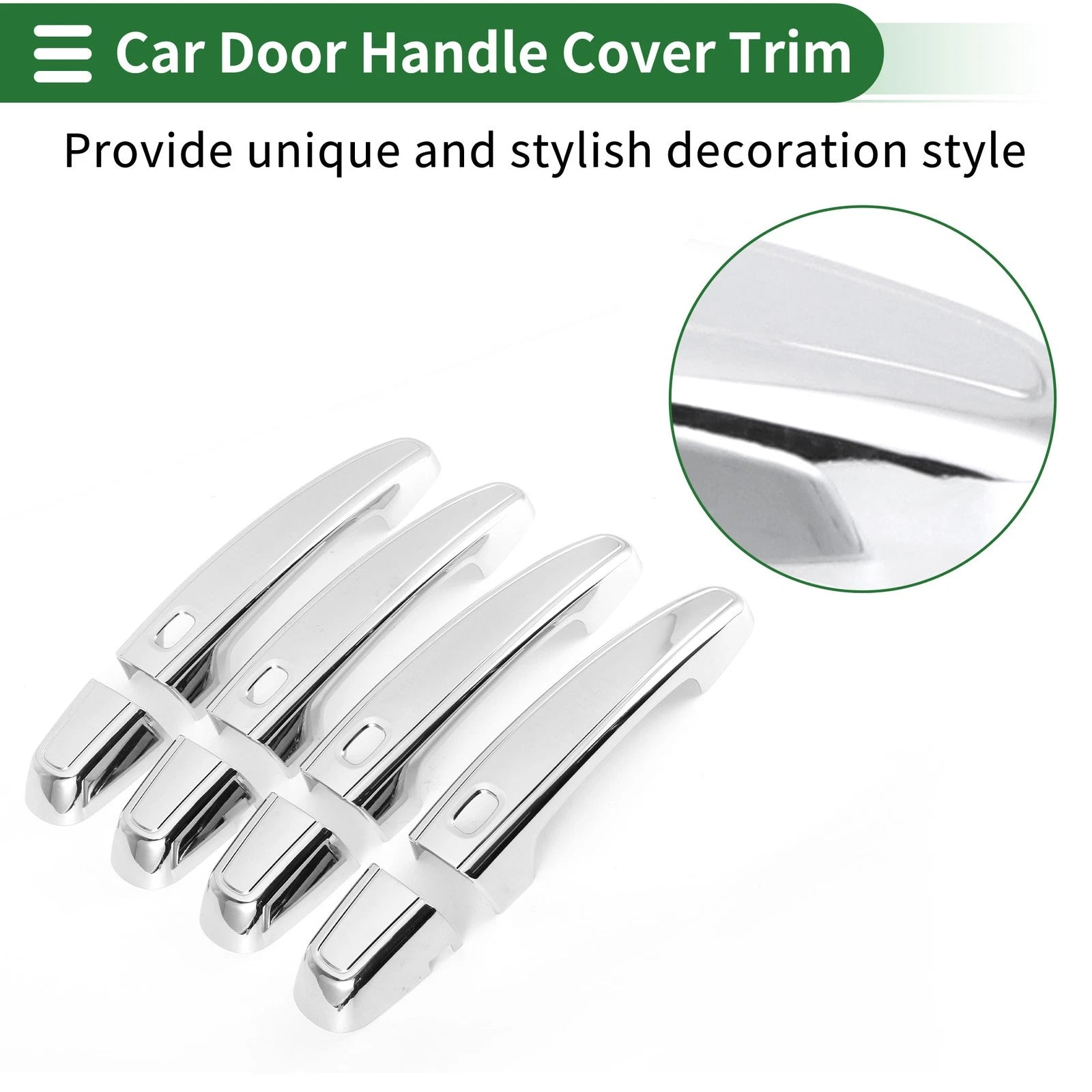 Door Handle Cover Trim Left Side for Chevrolet Equinox (2018–2022)