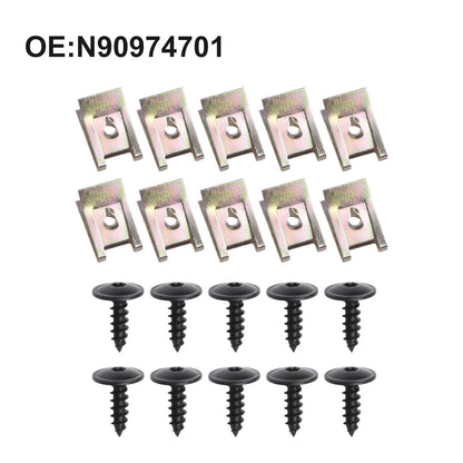 Screws & Clips 20PCS Bolt-On And Fastener For Golf For Passat