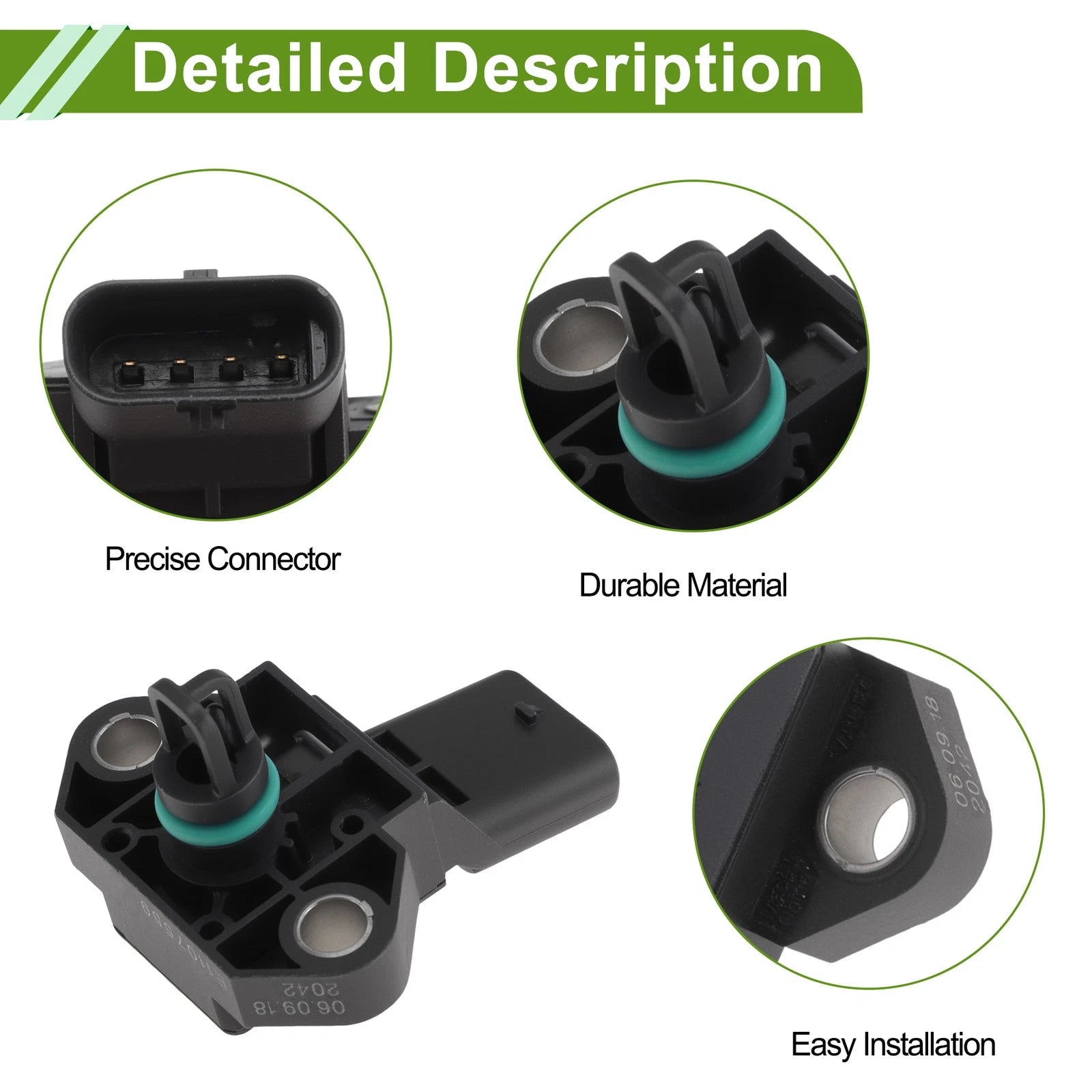 MAP Sensor Manifold Absolute Pressure Replacement for Dodge Ram (1996–2008)