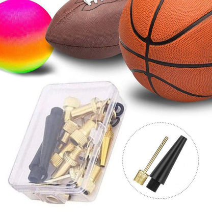 15-Piece Bike Pump Connector Kit for Various Valves (SV, FV, DV, AV)