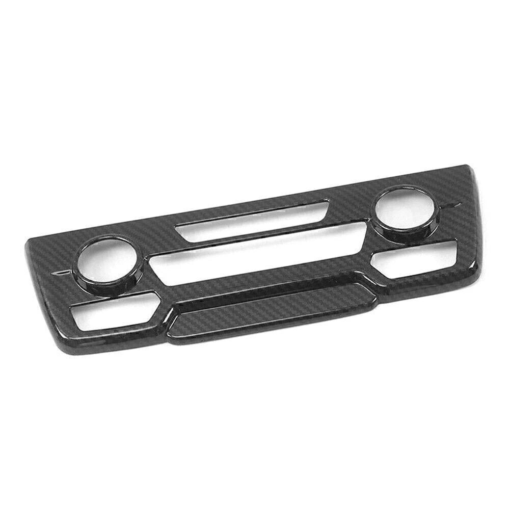 Center Console CD Panel Cover Trim for Honda CR-V (2017–2020) Carbon Fiber