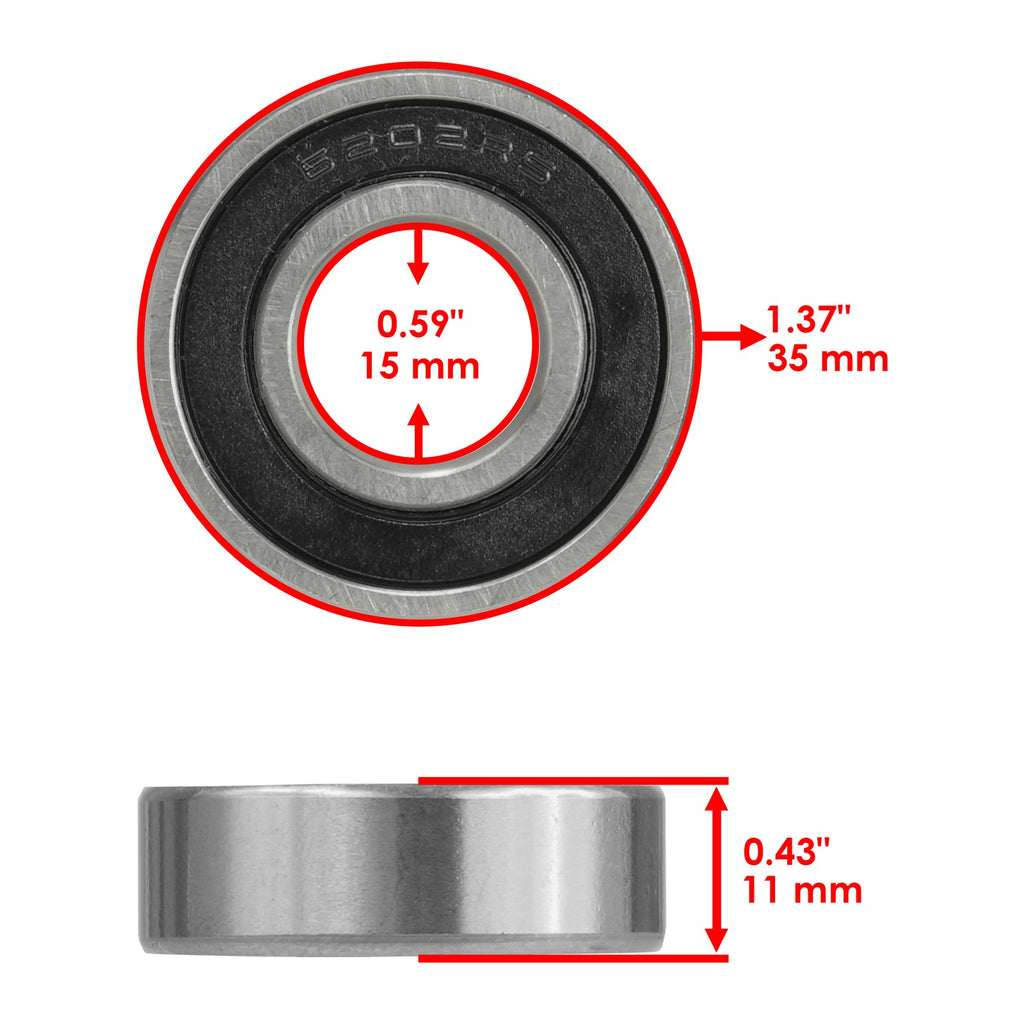 Front Wheel Hub Bearing and Seal Replacement for Suzuki LTZ400 (2007–2013)