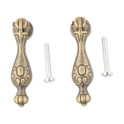 Elegant Antique Handle for Cabinets and Drawers (Vintage Bronze)