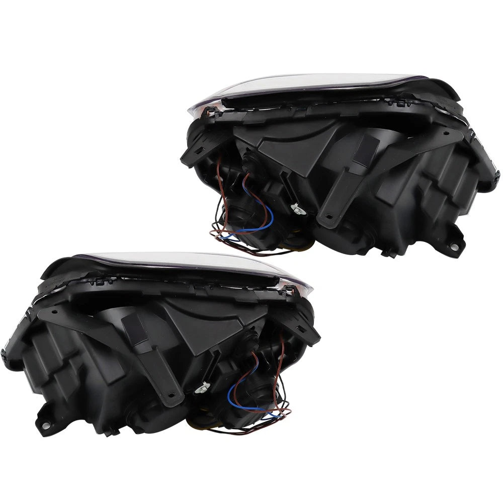 Pair Halogen Headlights for GMC Terrain (2010–2015) Chrome Clear Lens