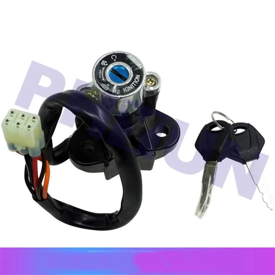 Ignition Lock Set & Keys Kit for Universal Motorcycle (All Years)