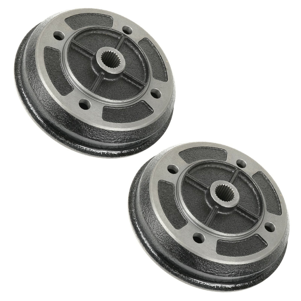 Front Brake Drum Hub Replacement for Kawasaki 41038-1227 (2 Pack)