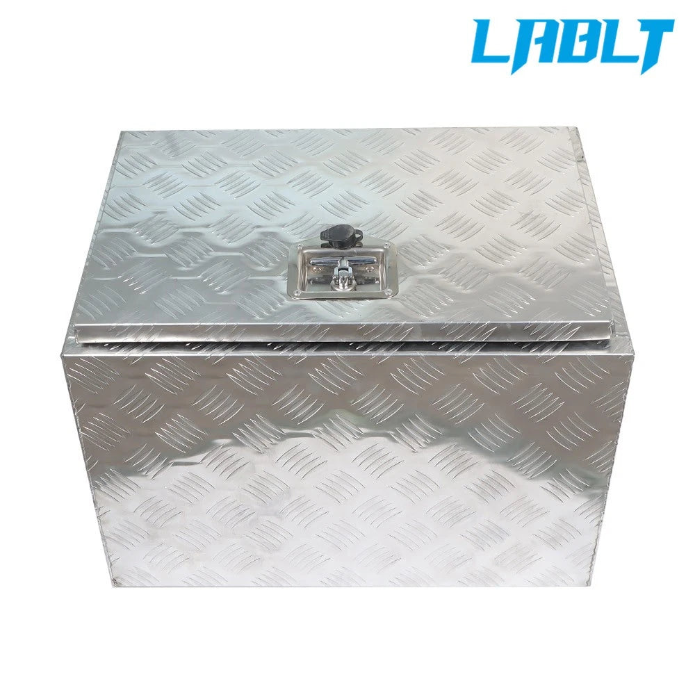 Aluminum Underbody Storage Tool Box for RV Trailer Truck Pickup (24"x17"x18")