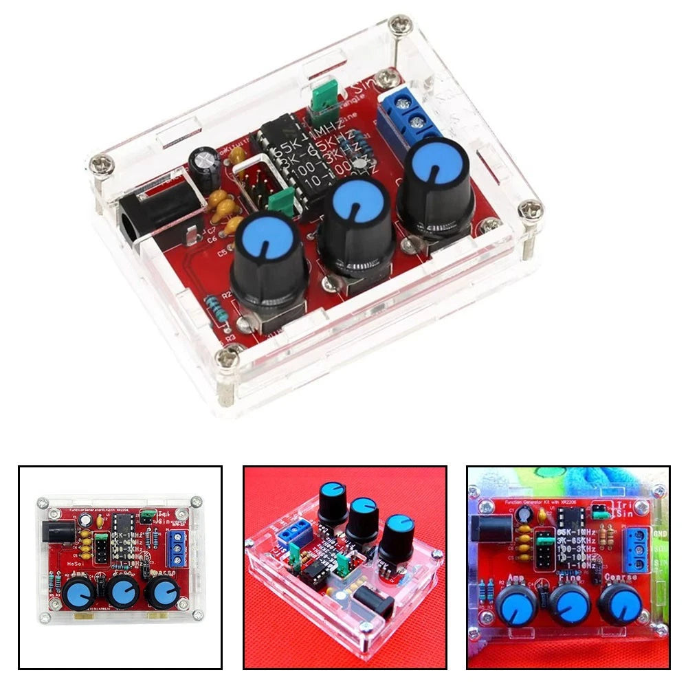 XR2206 Signal Generator with Adjustable Amplitude Control