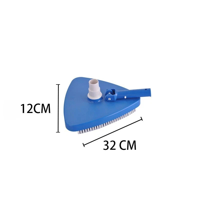 Triangular Vacuum Head for Vinyl Pools (Weighted Design)