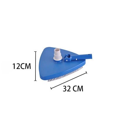 Triangular Vacuum Head for Vinyl Pools (Weighted Design)