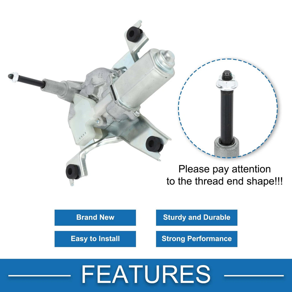 Rear Windshield Wiper Motor for Dodge Caliber (2007–2012) No. 5116146AA/5116146AC