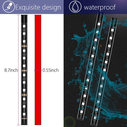 24 LED Strip Lamp for Car Interior Ambient Lighting (USB Powered)