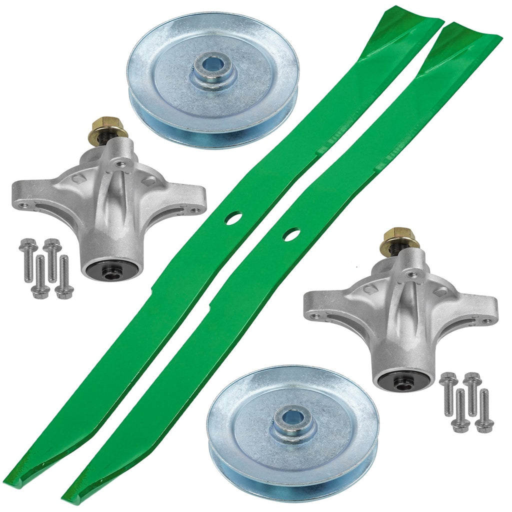 Deck Spindle and Pulley Assembly for Toro ZS4200 ZS4260 TimeCutter (2017–2020)