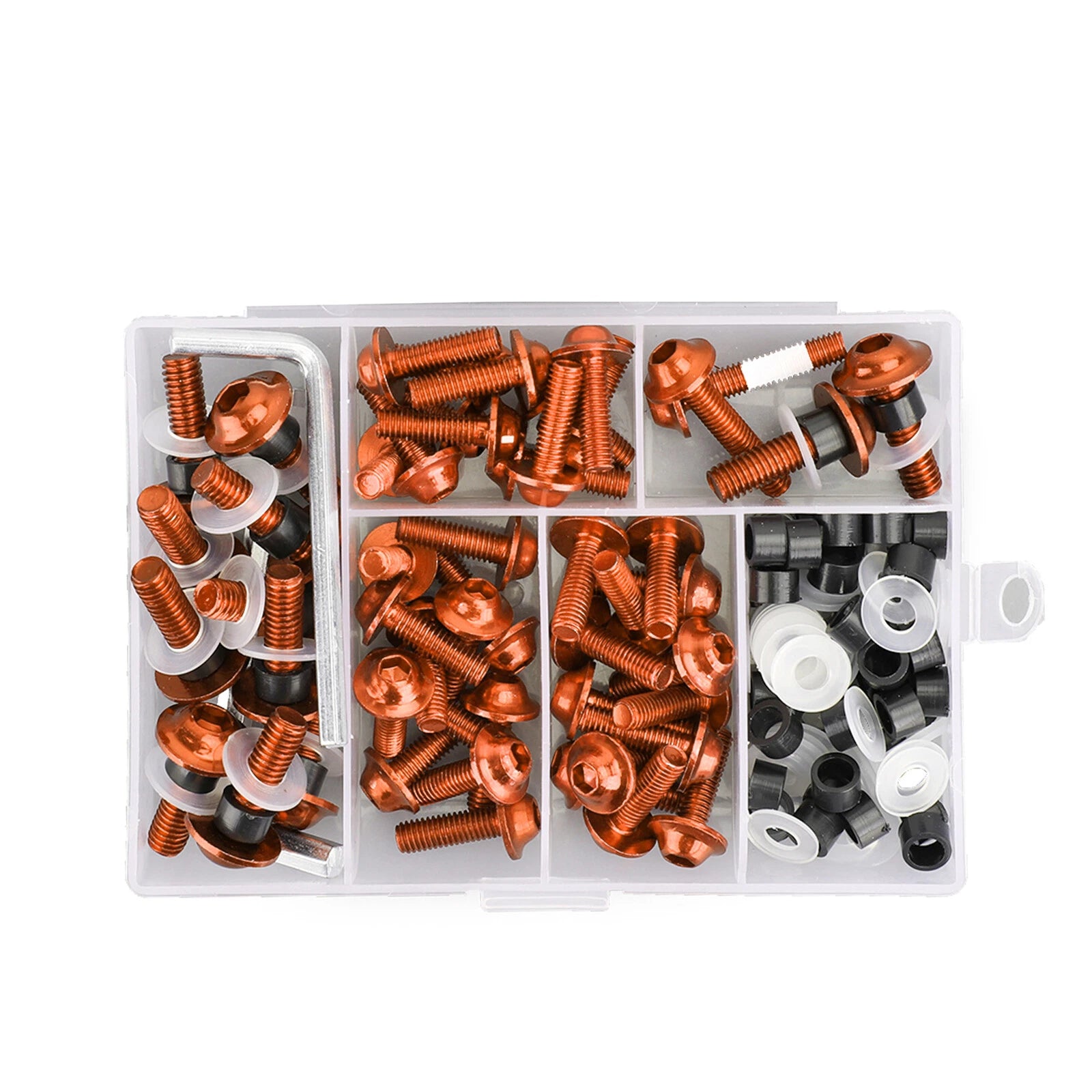 Fastener Clip Screw Bolt Kit for Motorcycle Sportbike Windscreen (158)