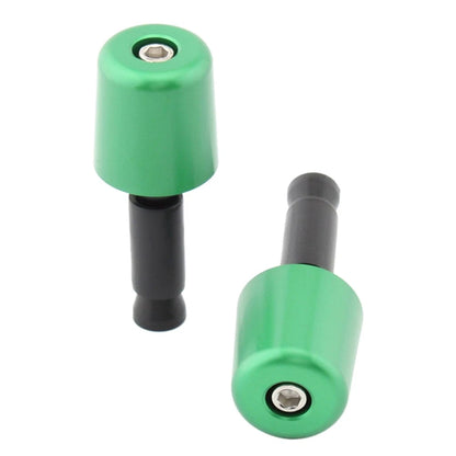 Handlebar Grips for Universal Motorcycle (1.5 in/38.1mm) - Green