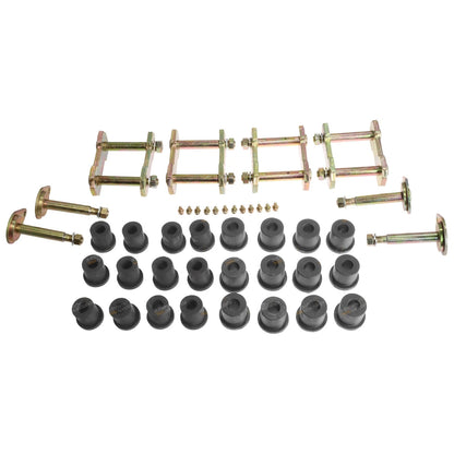 Leaf Spring Shackle Pin + Rubber Bush Kit for 75 Series Landcruiser (1975–1985)
