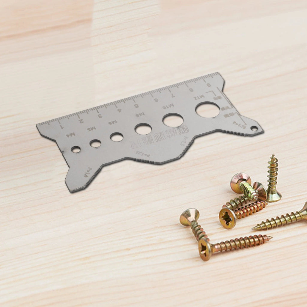 Screw Measuring Tool for Easy Carrying and Storage