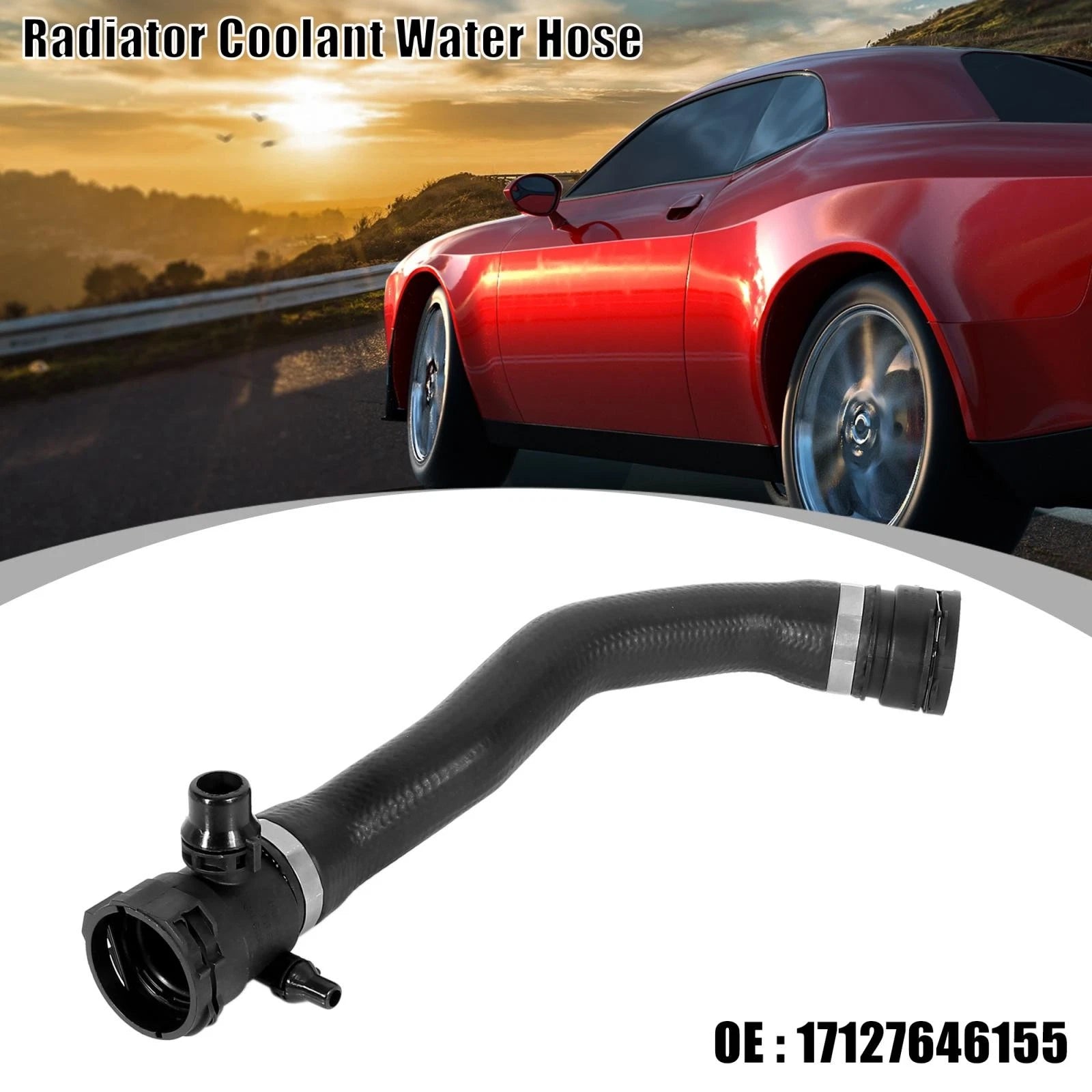 Coolant Water Hose from Expansion Tank Replacement for BMW X3 (2015–2017)