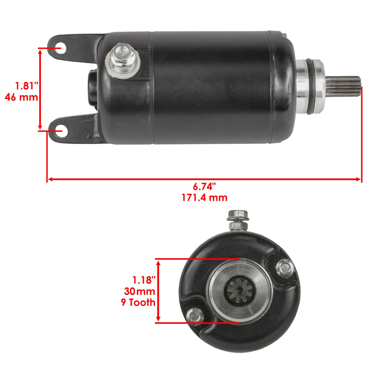 Starter Replacement for Kawasaki Jet Ski 650 STX RXP 2005–2009