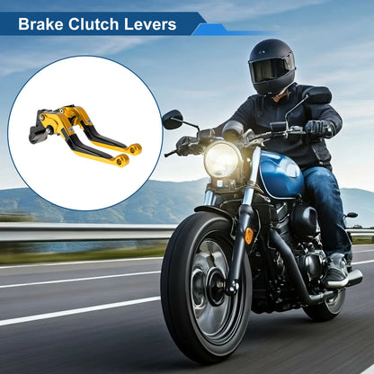 Adjustable Brake Clutch Levers for Kawasaki Versys 650 (2006–2023) 1 Pair