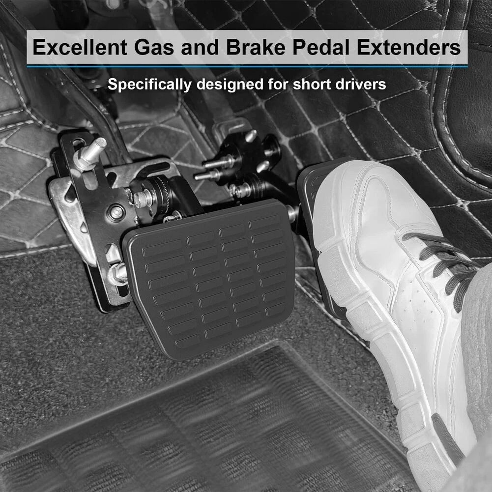 Adjustable Angle Length Pedal Extender for Go Karts