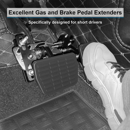 Adjustable Angle Length Pedal Extender for Go Karts